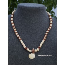 Baby Opihi White Sunrise Shell Lei